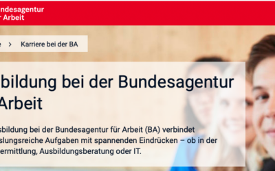 Ausbildung bei der BA