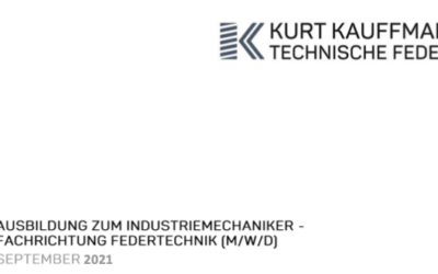 Ausbildung zum Industriemechaniker