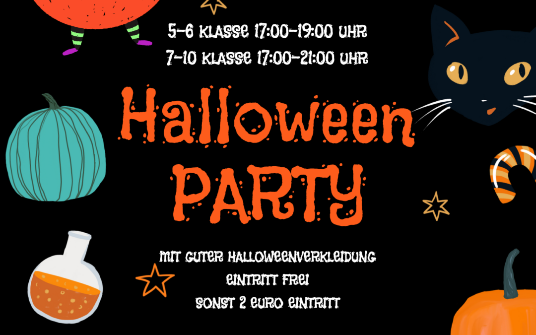 Halloween-Party am 26.10