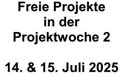 Projektwoche 2025
