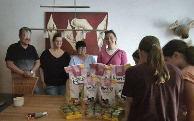 Tierschutzaktion der Umwelt-AG