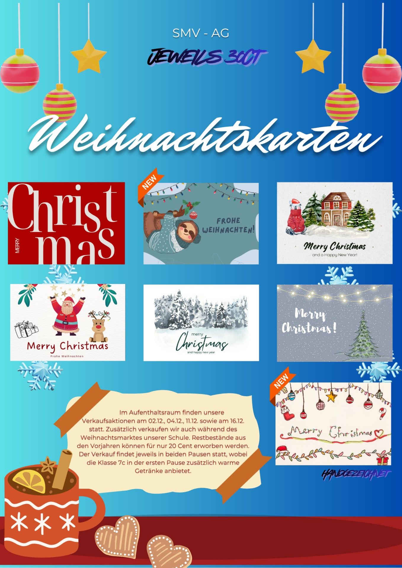 2025 Weihnachtskarten Übersicht