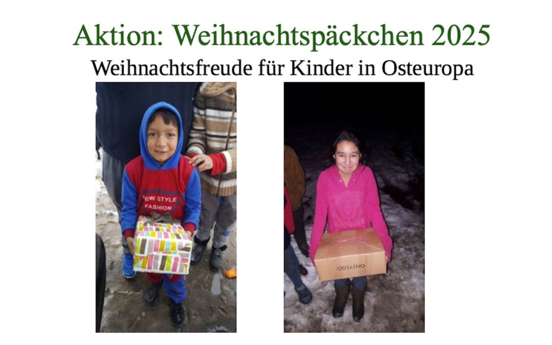 Aktion Weihnachtspäckchen 2025