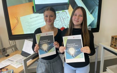 Besuch der Klasse 8c in der experimenta Heilbronn