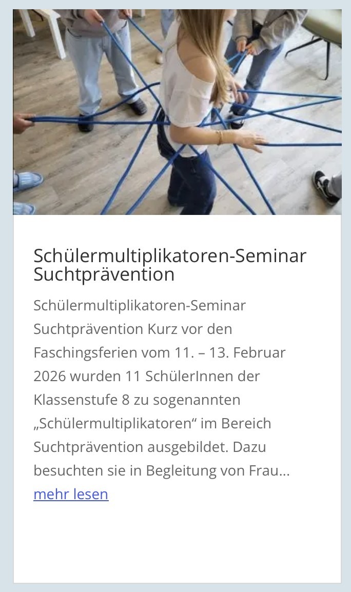 Artikel Suchtprävention 26 Artikel Suchtprävention 26